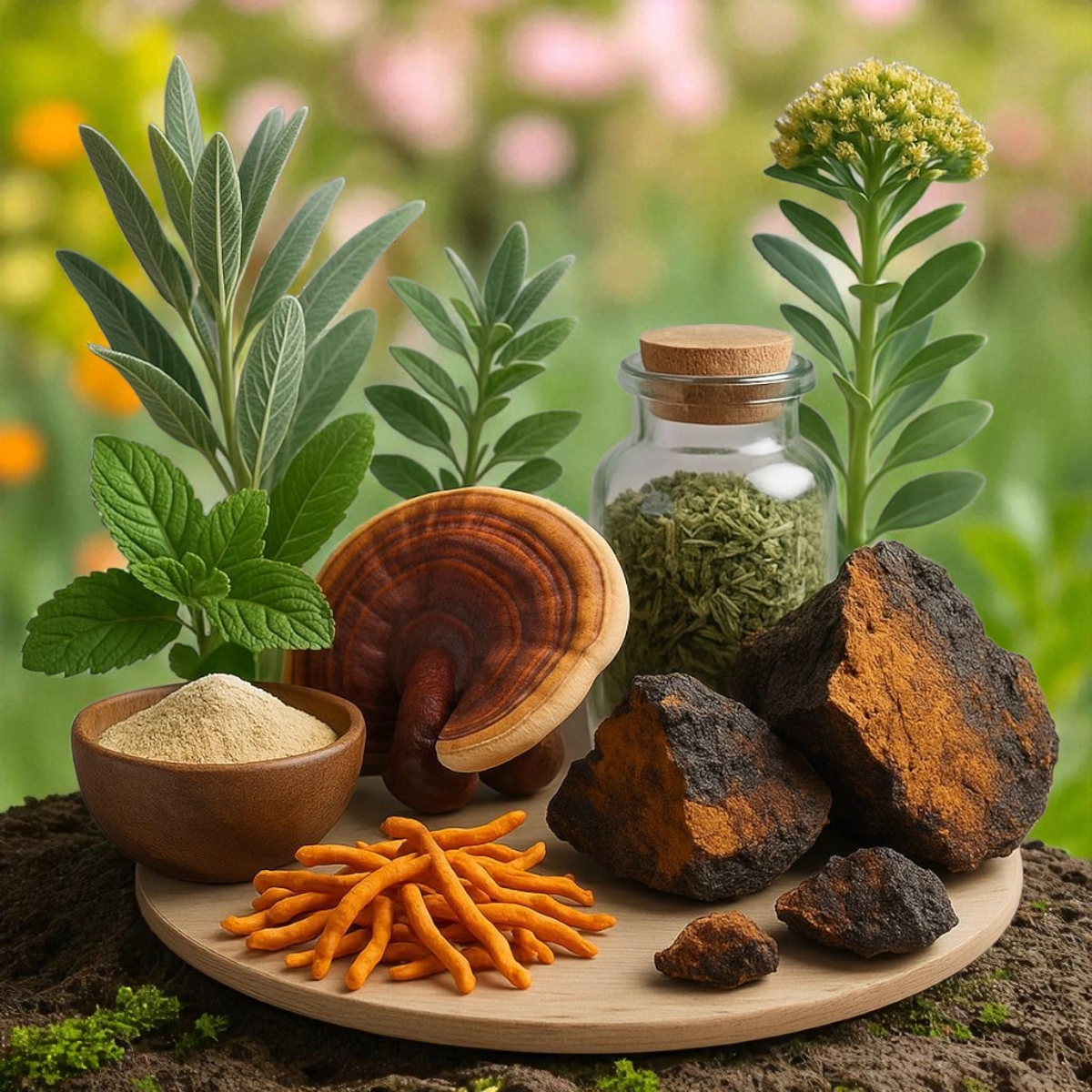 Herbs & Functional Mushrooms