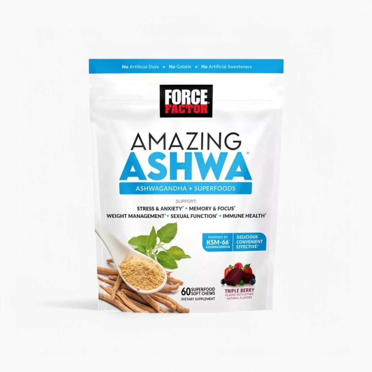 amazing-ashwagandha-triple-berry-soft-chews-force-factor-60-count